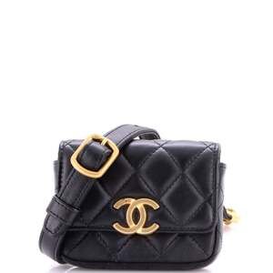 Chanel Lacquered Metal Cc Flap Card #239724C21B